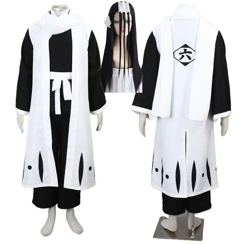 Kuchiki Byakuya Cosplay Bleach - مراجعة Anime Cosplay Bleach وسعره