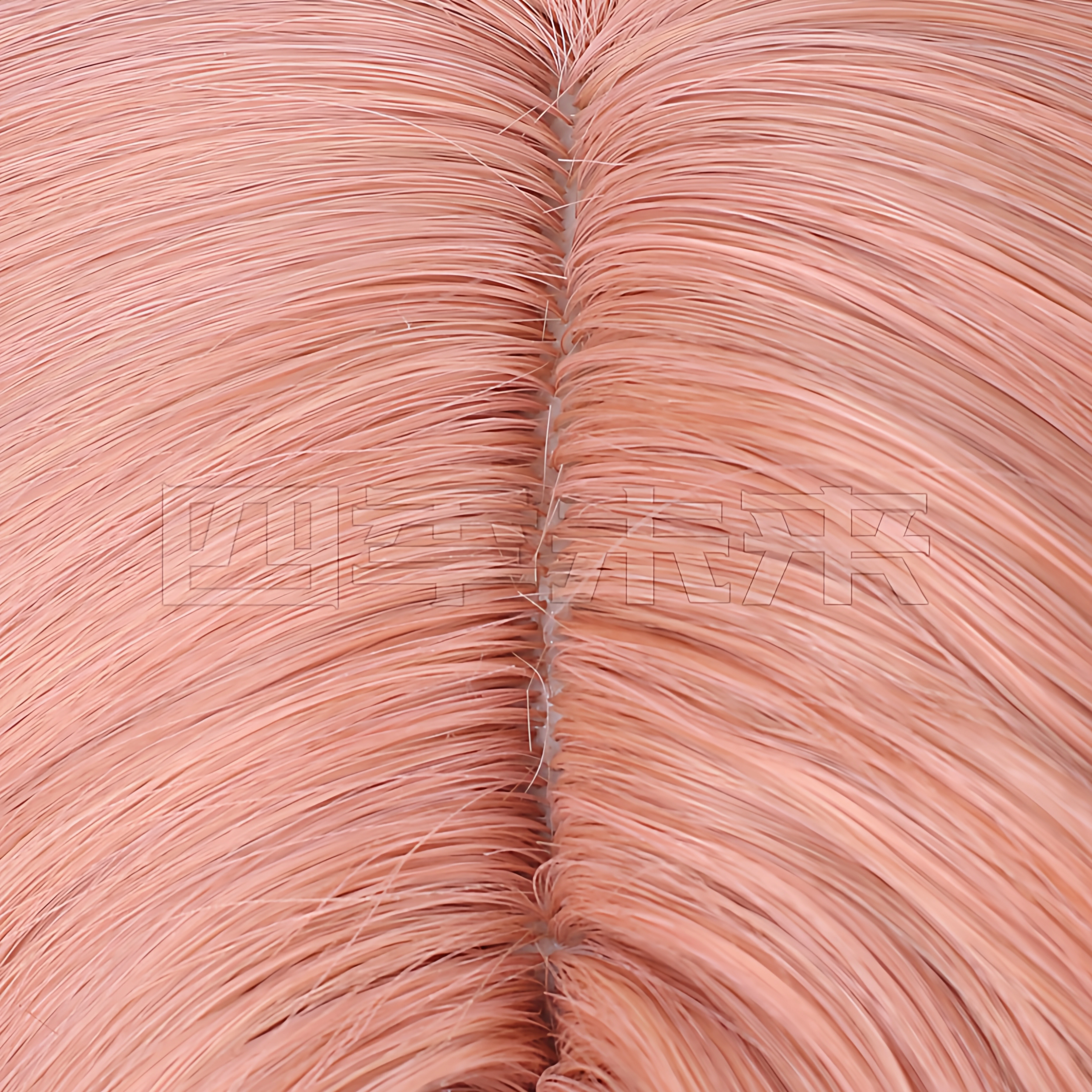Anime Cosplay Wig Pink Orange  - مراجعة Anime Cosplay Orange Hair وسعره