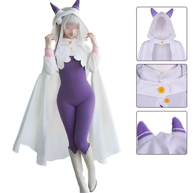 ANIMECC IN STOCK Emilia Cospla - مراجعة Anime Cosplay Re Zero وسعره