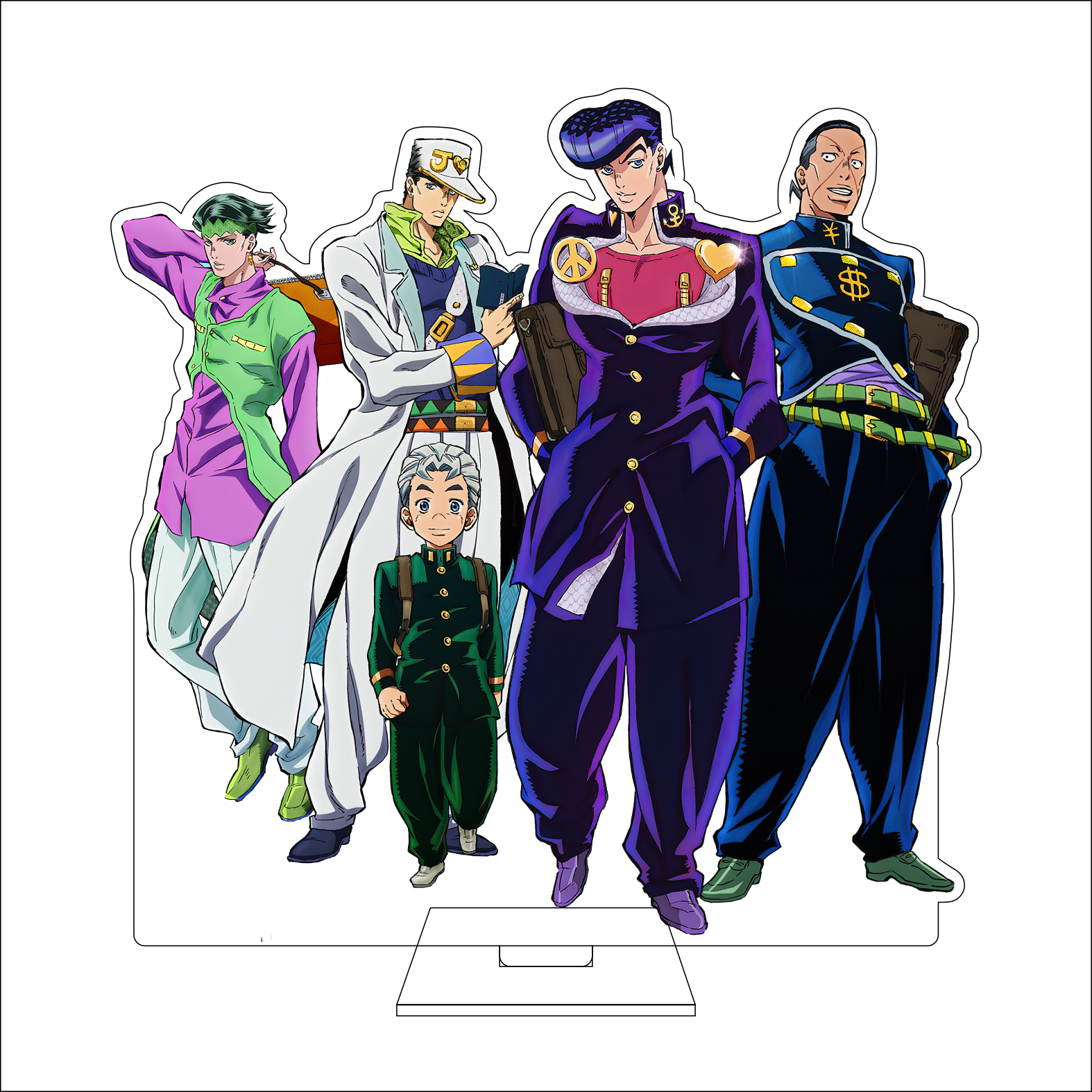 16CM Anime JoJo's Bizarre Adve - مراجعة Anime Cosplay And Costumes وسعره