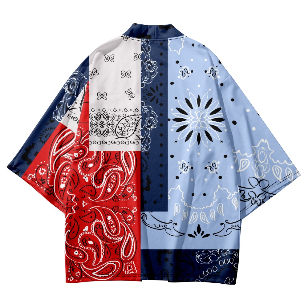 Yukata Cosplay Cat Print Cardi - مراجعة Asian Cosplay Anime وسعره