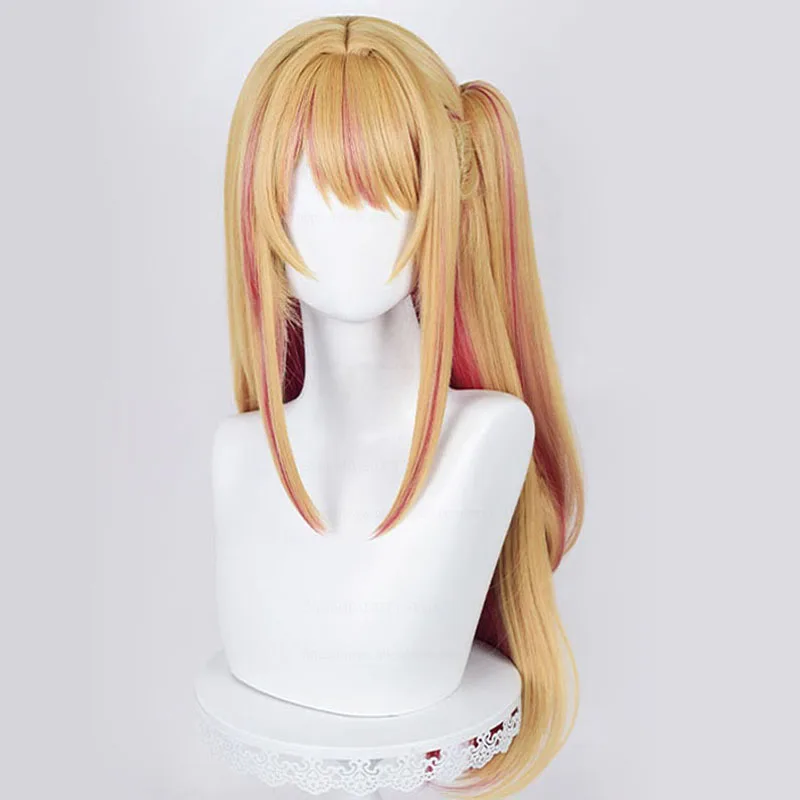 Anime Oshi No Ko Hoshino Ruby  - مراجعة Anime Cosplay Orange Hair وسعره