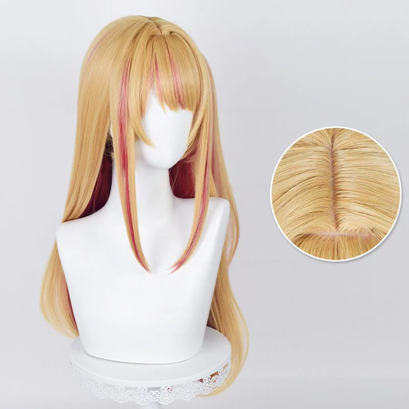Anime Oshi No Ko Hoshino Ruby  - مراجعة Anime Cosplay Orange Hair وسعره