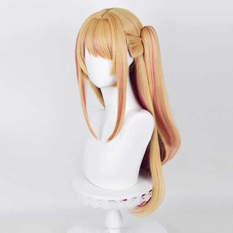 Anime Oshi No Ko Hoshino Ruby  - مراجعة Anime Cosplay Orange Hair وسعره