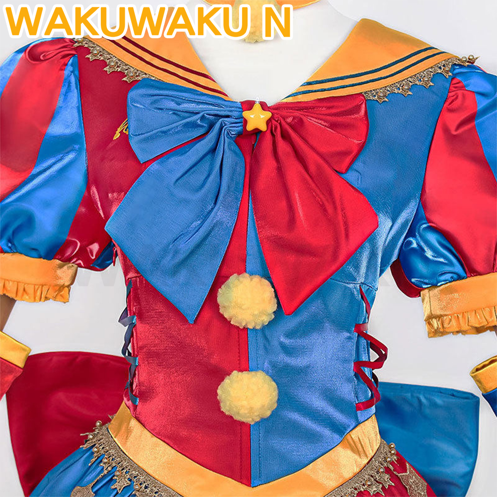 IN STOCK Pomni Ragatha Cosplay - مراجعة Cosplay Anime N وسعره