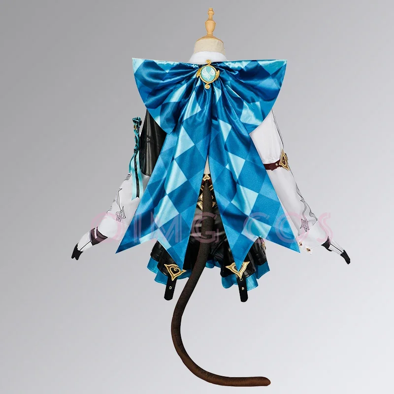 Lynette Cosplay Costume  Gensh - مراجعة Anime Cosplay In Chinese وسعره