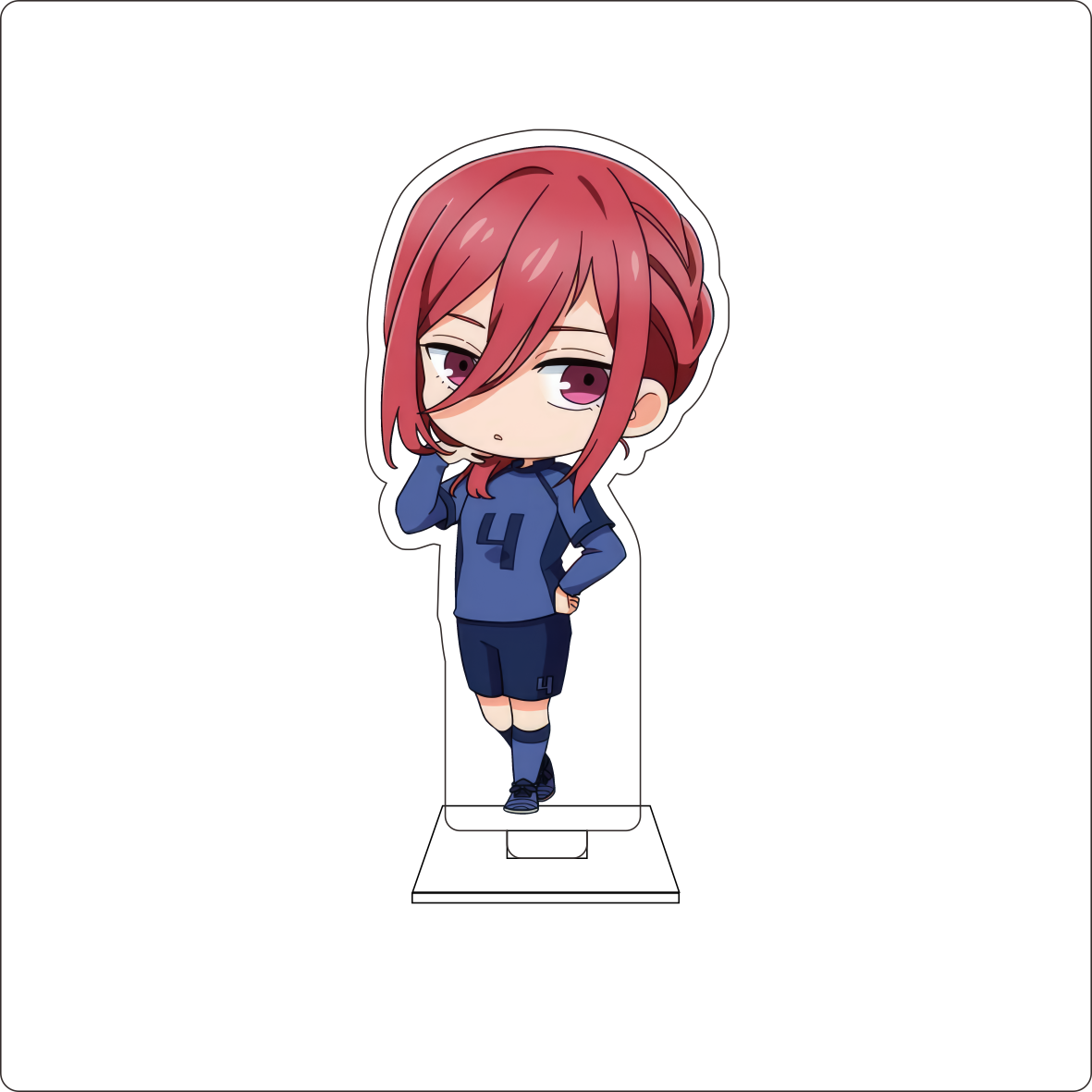 10CM Anime BLUE LOCK Cosplay C - مراجعة Anime Cosplay Cute وسعره