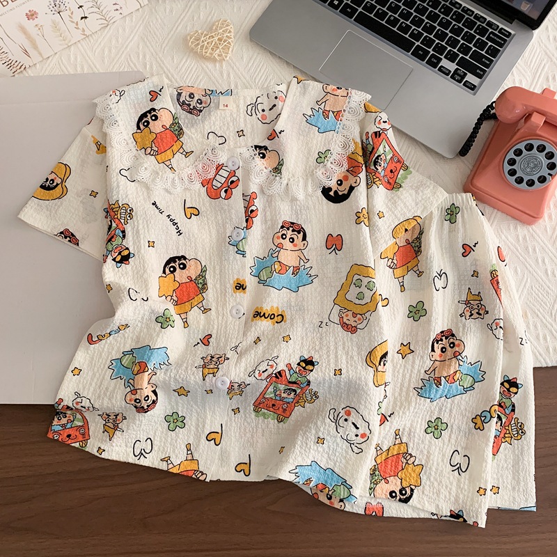 Anime Summer Crayon Shin-Chan  - مراجعة Anime Cosplay Korean Girl وسعره