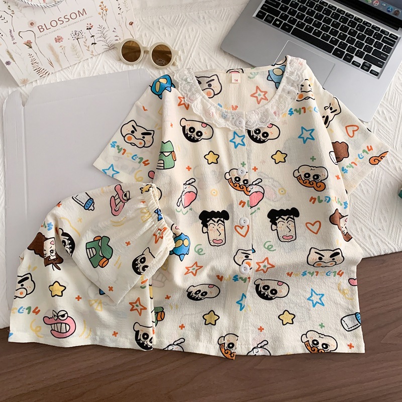 Anime Summer Crayon Shin-Chan  - مراجعة Anime Cosplay Korean Girl وسعره