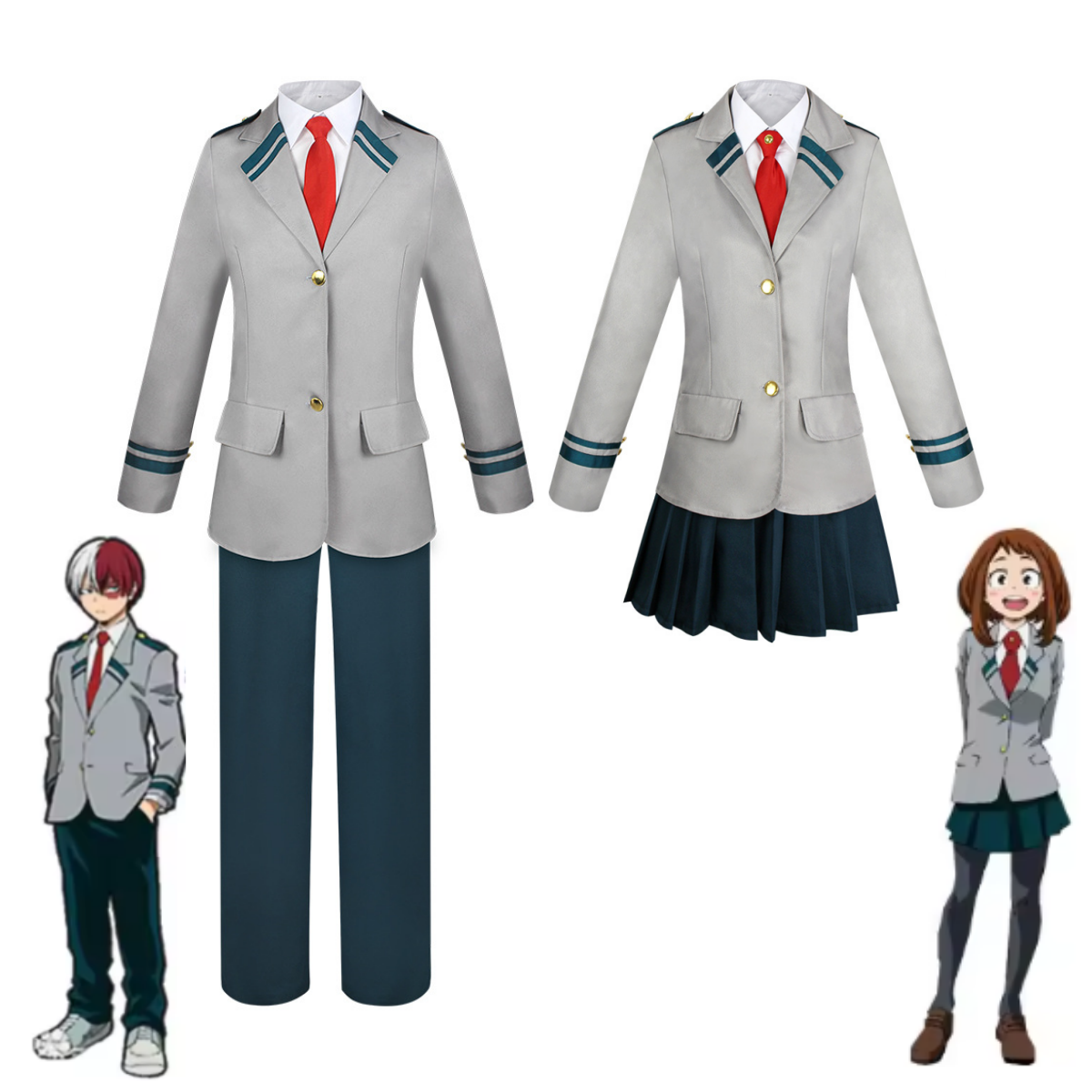 Anime My Hero Academia Shoto T - مراجعة Anime Cosplay Jujutsu وسعره