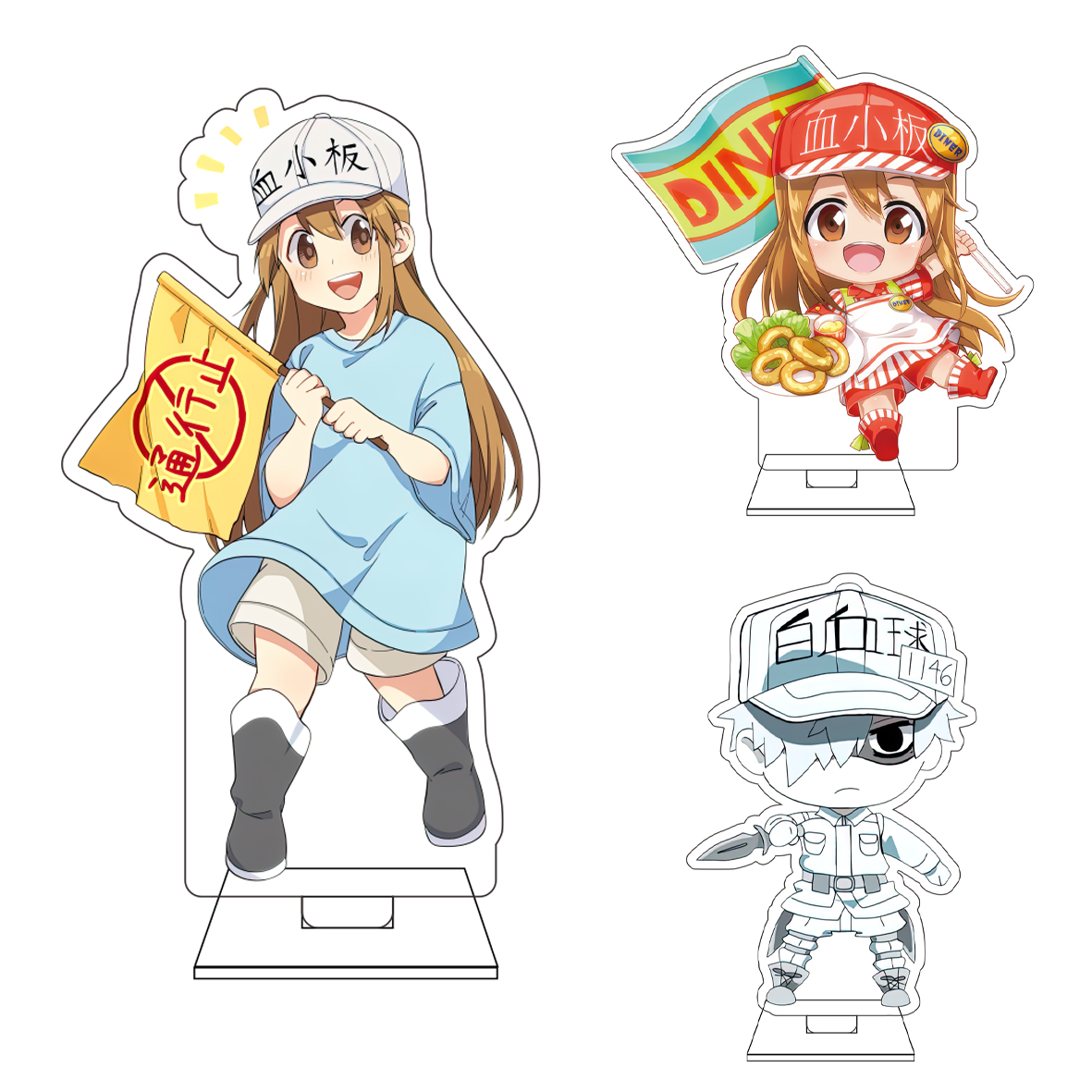 10CM Anime Cells at Work! Cosp - مراجعة Anime Cosplay Cute وسعره