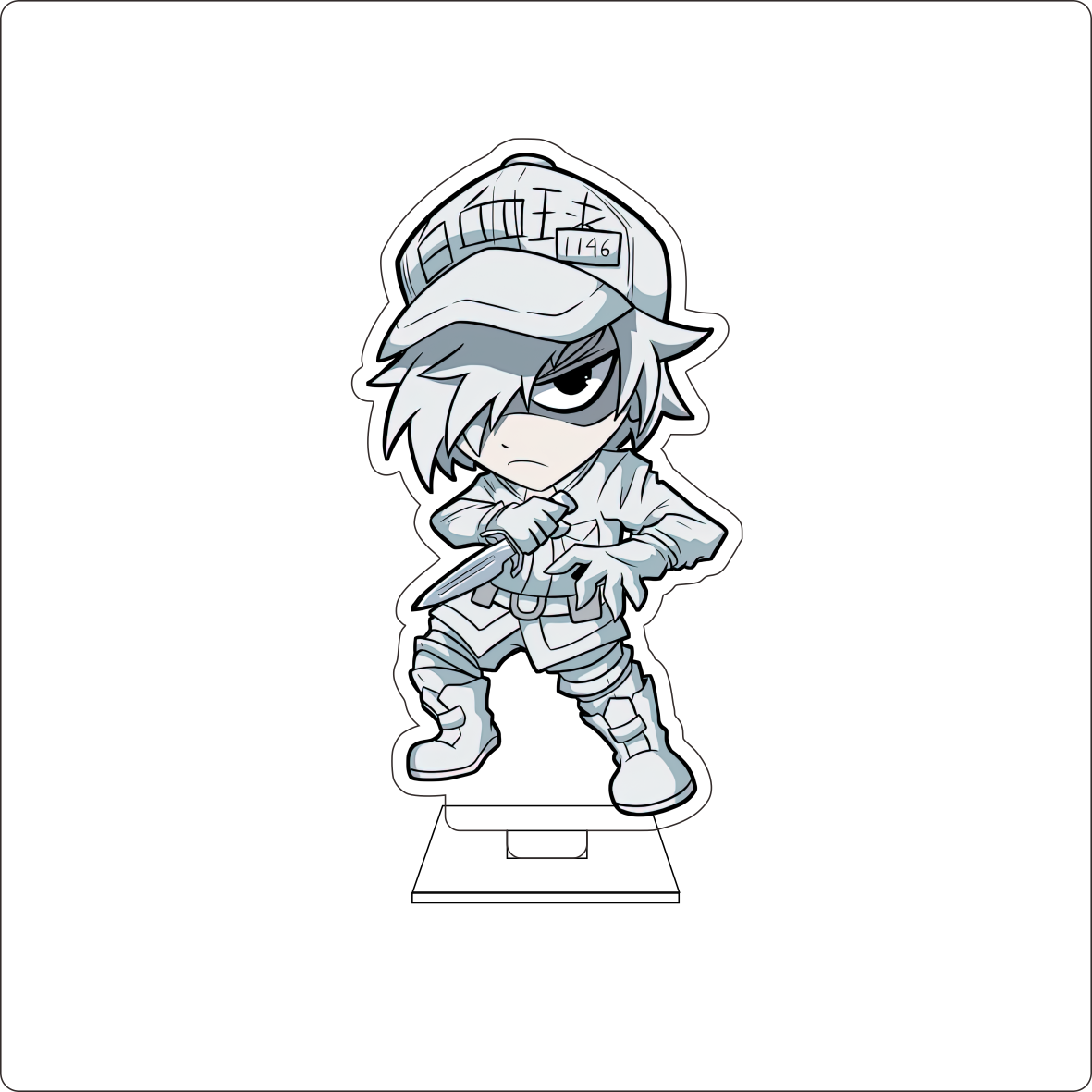 10CM Anime Cells at Work! Cosp - مراجعة Anime Cosplay Cute وسعره