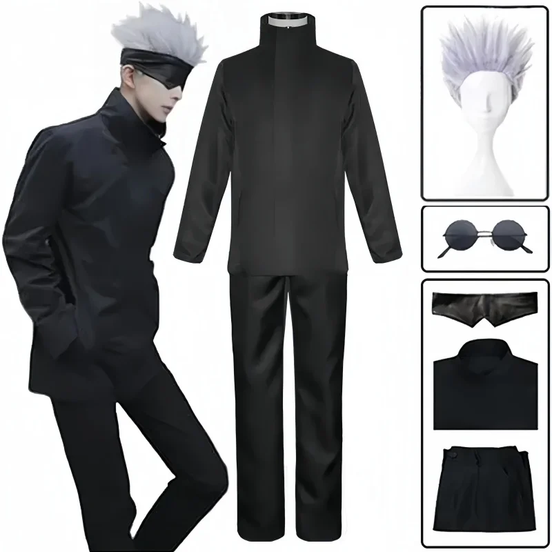 Anime Jujutsu Satoru Gojo Cosp - مراجعة Anime Cosplay Jujutsu وسعره