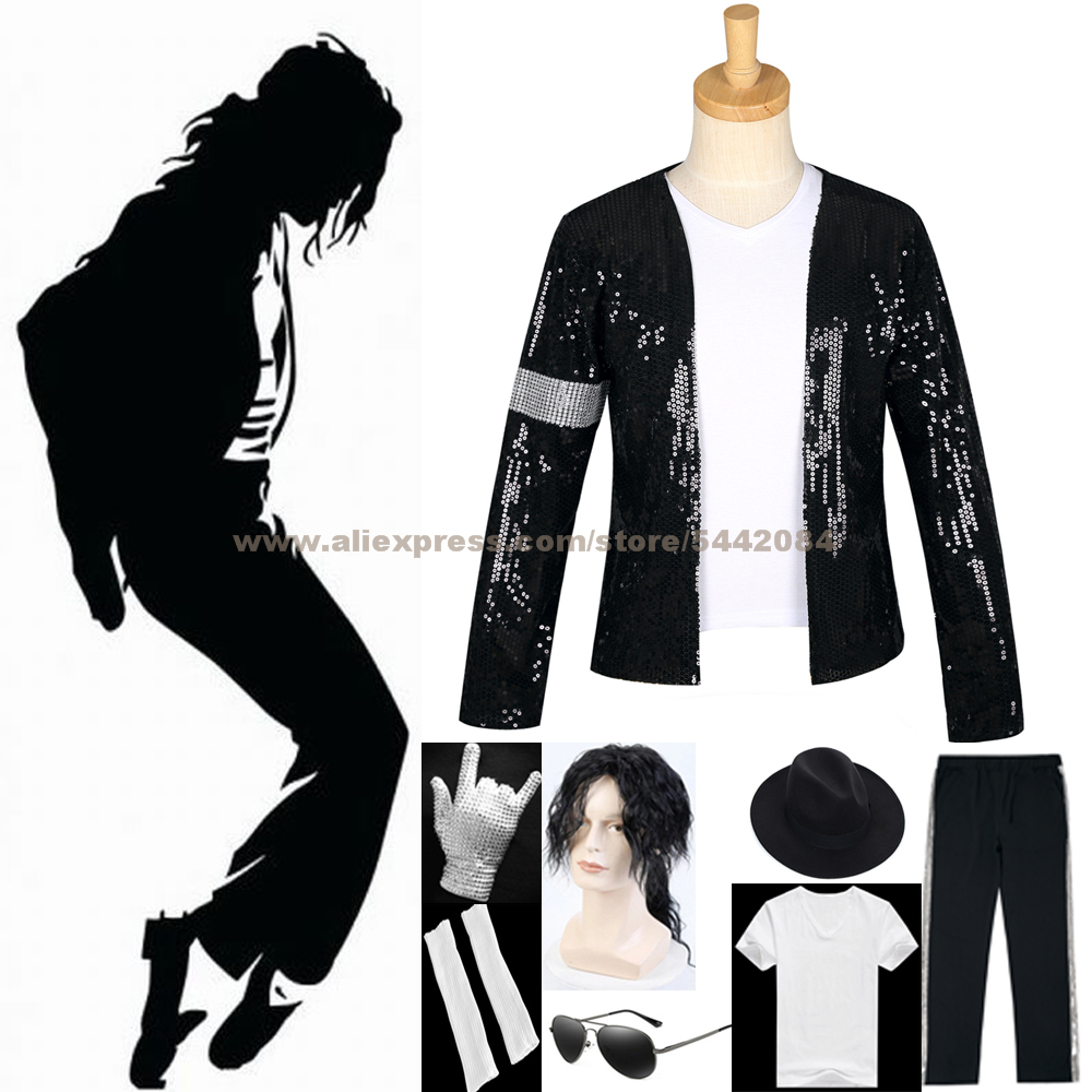MJ Michael Jackson Jacket Coat - مراجعة Anime Cosplay Pics وسعره