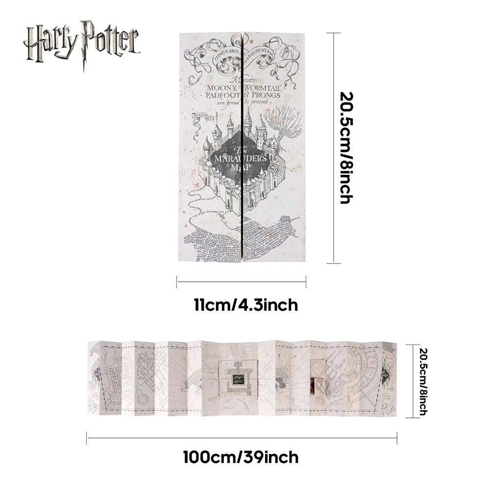 1PC Map Of The Marauder's Scho - مراجعة Anime Cosplay And Costumes وسعره