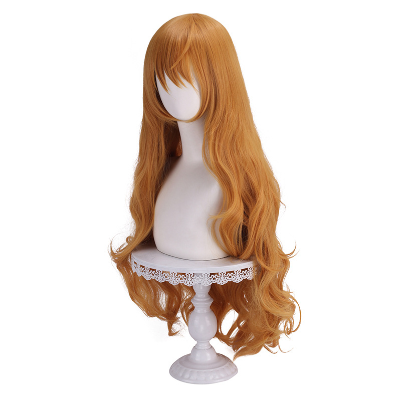 Ready Stock Synthetic Orange W - مراجعة Anime Cosplay Orange Hair وسعره