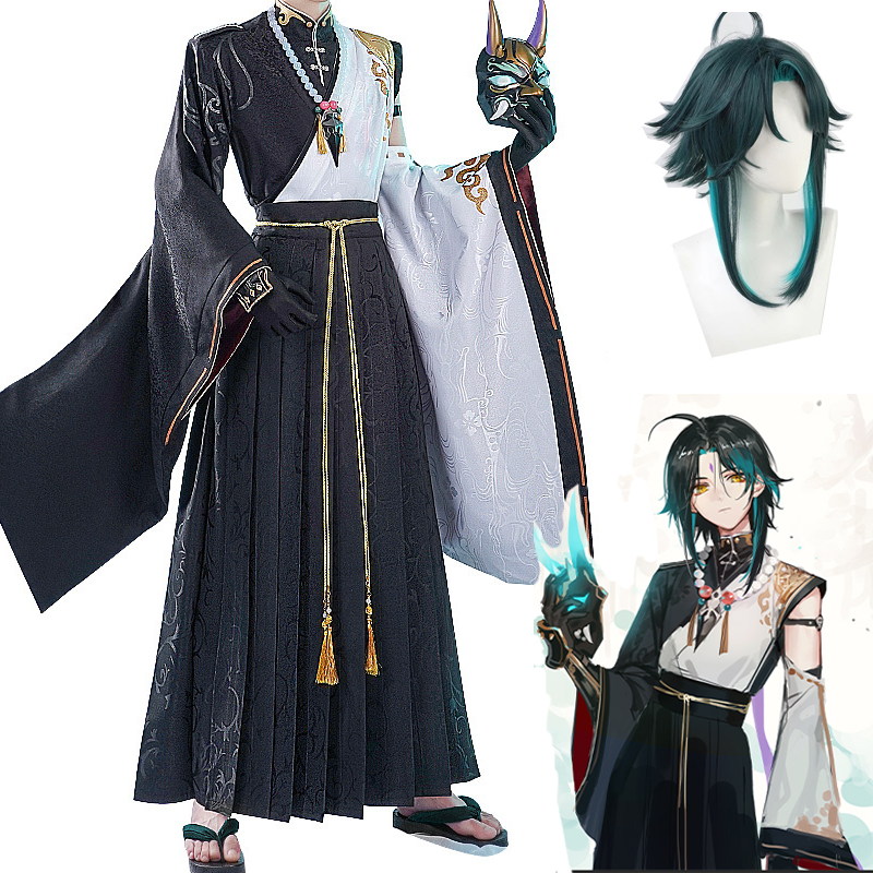 Antiquity Genshin Impact Xiao  - مراجعة Anime Cosplay In Chinese وسعره